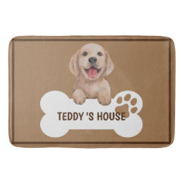 Niedlicher Dog Pet Begrüßung Zuhause Party DIY Nam Badematte