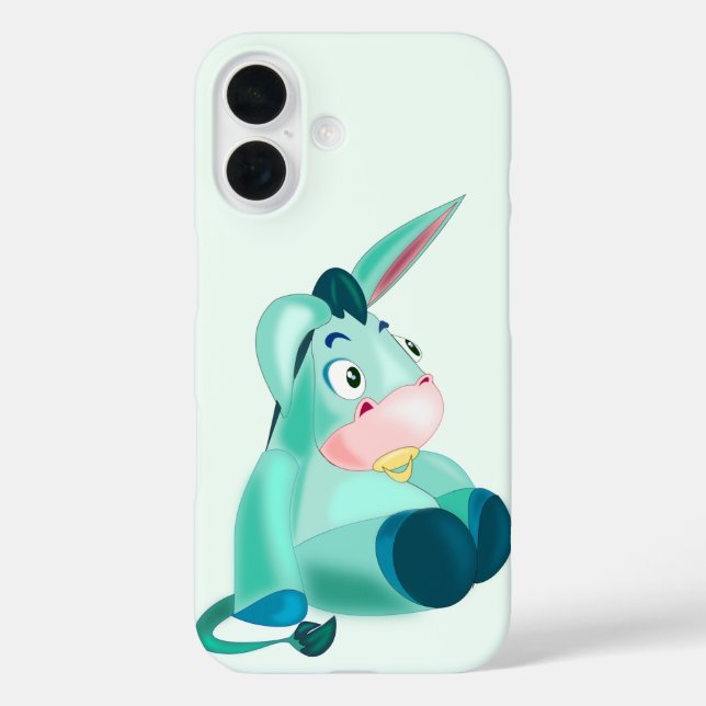 Niedlicher Donkey iPhone-Fall iPhone 16 Hülle (Rückseite)