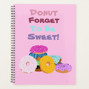 Niedlicher Donut-Planer Planer