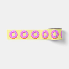 Niedlicher Donut Zeichnend mit Sprinklen Satinband