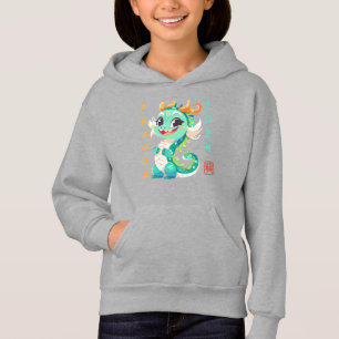 Niedlicher Drache 2024 Hoodie