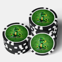 Niedlicher Drache des St. Patrick's Day