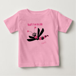 Niedlicher Dragonfly Tutu Bodysuit Baby T-shirt