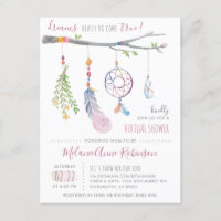 Niedlicher Dream Catcher Tribal Feathers Virtual S