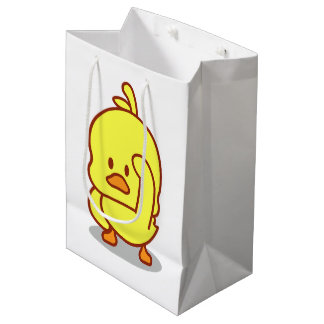 Niedlicher Duckkautschuk Mittlere Geschenktüte