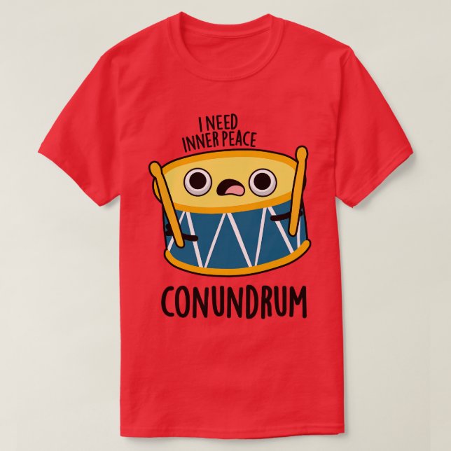 Niedlicher Duummer-Trommelpuffer 1 T-Shirt (Design vorne)