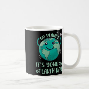 Niedlicher Earth Day Shirt Happy Earth Day 2025 Go Kaffeetasse