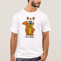 Niedlicher Eichhörnchen-Cartoon