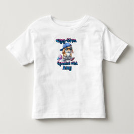 Niedlicher Eierstra Special Ostern Bunny Hip Hop Kleinkind T-shirt