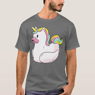 Niedlicher Einhorn Rubber Ducky T-Shirt
