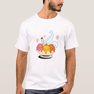 Niedlicher Eiscreme-T - Shirt