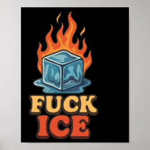Niedlicher Eiswürfel bei der Deportation von Feuer Poster