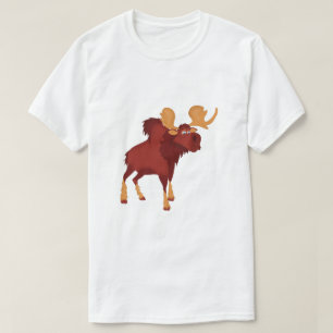 Niedlicher Elch T-Shirt