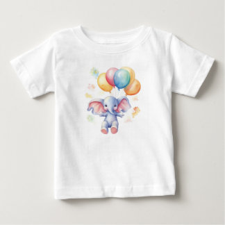 Niedlicher Elefant Bodysuit: Adorabel und unwiders Baby T-shirt