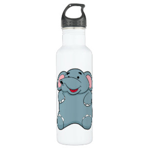 Niedlicher Elefant Edelstahlflasche