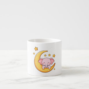 Niedlicher Elefant Espressotasse