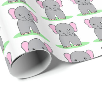 Niedlicher Elefant Geschenkpapier