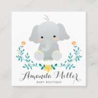 Niedlicher Elefant im Babygeschäft