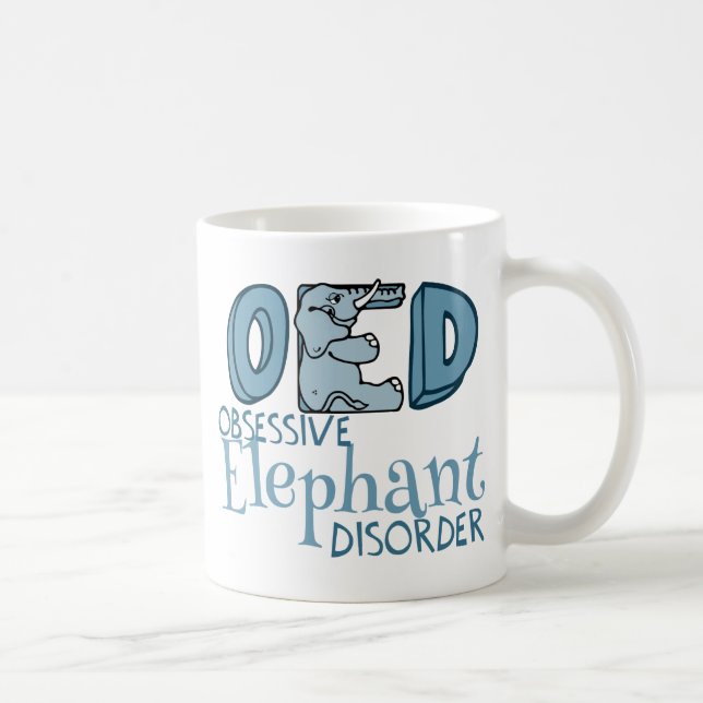 Niedlicher Elefant Kaffeetasse (Rechts)