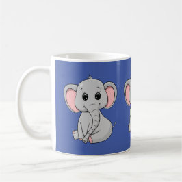 Niedlicher Elefant Kaffeetasse