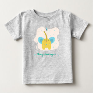 Niedlicher Elefant mit dem ständigen Nachschlagen Baby T-shirt