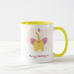 Niedlicher Elefant mit dem ständigen Nachschlagen  Tasse