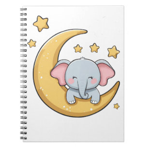Niedlicher Elefant Notizblock