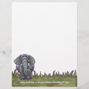 Niedlicher Elefant Persönlicher Letterhead