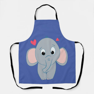 Niedlicher Elefant Schürze