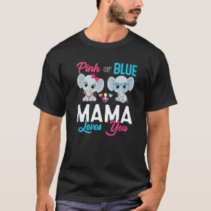 Niedlicher Elefantenbewahrer der Gender Mama Liebe T-Shirt
