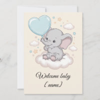 Niedlicher Elephant der benutzerdefinierten Kinder