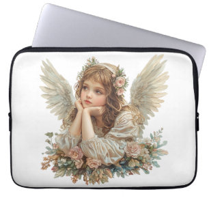 Niedlicher Engel / Cherub / Guardian Angel Laptopschutzhülle