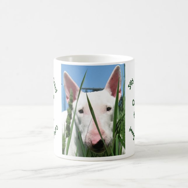 Niedlicher Englisch-Stier-Terrier Kaffeetasse (Mittel)
