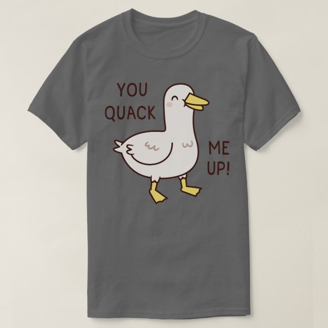 Niedlicher Ente, den du mir aufgerissen hast T-Shirt (Design vorne)