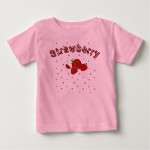 Niedlicher ErdbeerSommer Baby T-shirt