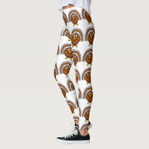 Niedlicher Erntedank die Türkei Leggings