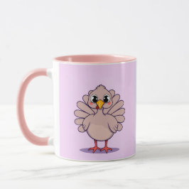 Niedlicher Erntedank Türkei Combo-Tasse Tasse