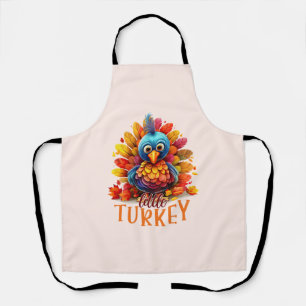 Niedlicher Erntedank Türkei Schürze