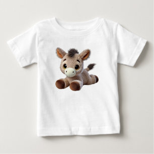 Niedlicher Esel Baby T-shirt