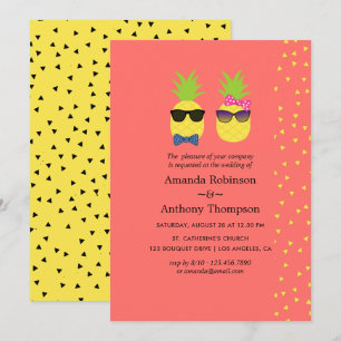 Niedlicher exotischer Sommerstrand Einladung