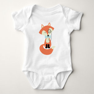 Niedlicher Extravaganter Rotfuchs Baby Strampler