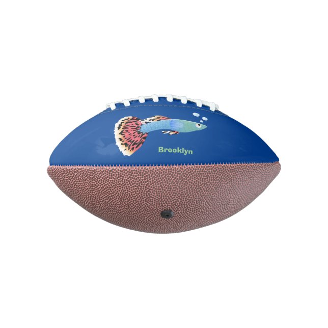 Niedlicher extravaganter tropischer Cartoon Football (Gedreht 270)