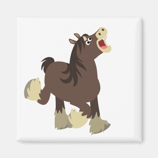Niedlicher exuberant Cartoon Shire Hornet Magnet (Vorne)