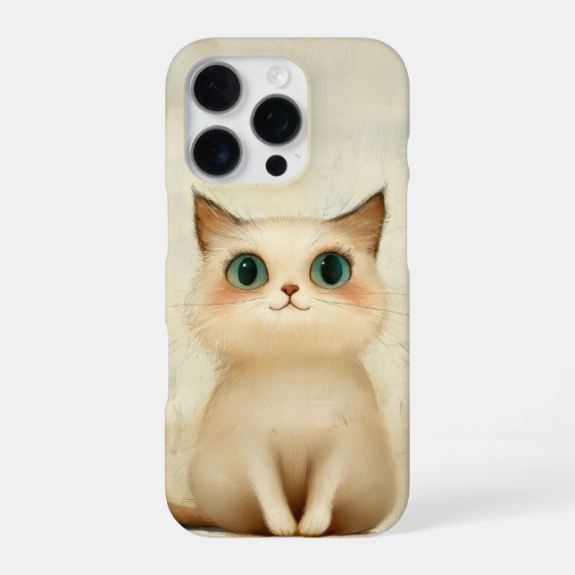 Niedlicher Fall iPhone 16 Pro Hülle (Rückseite)
