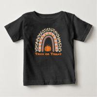 Niedlicher Fall Regenbogen mit Pumpkin Halloween B