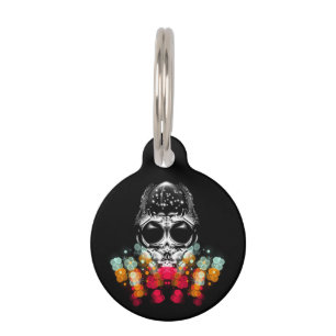 Niedlicher Fall Spider mit Dewdrop Hat Haustiermarke
