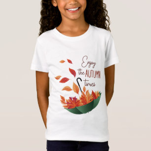 Niedlicher Fall Sweet Fall / Regenschirm T - Shirt
