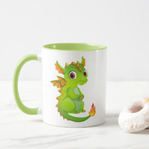 Niedlicher Fantasiedrache Tasse