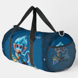 Niedlicher Fantasy-Affe Duffle Bag