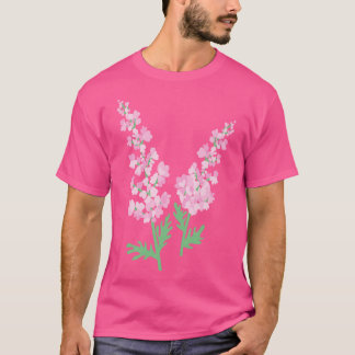 Niedlicher farbiger Lavendel T-Shirt